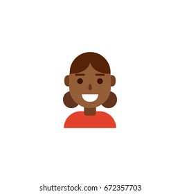 People avatar vector illustration. Human in modern flat style design. Business avatar on white background. Face vector concept for design web site, printed materials, social network, etc. 