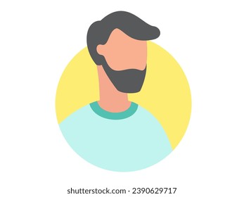 People avatar vector illustration. The internet and cyberspace have transformed way people communicate and shareinformation Society is collective individuals who shape cultural norms and values