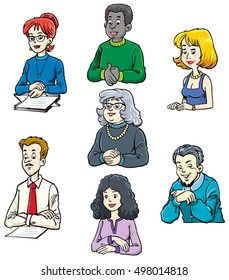 People avatars collection
