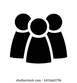 People avatars team icon vector businessman isolated vector eps 10