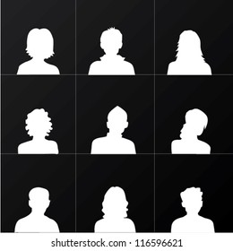 People Avatars,Vector