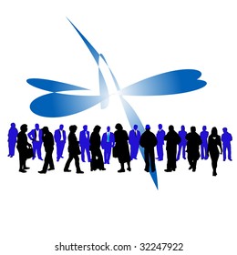 People and background