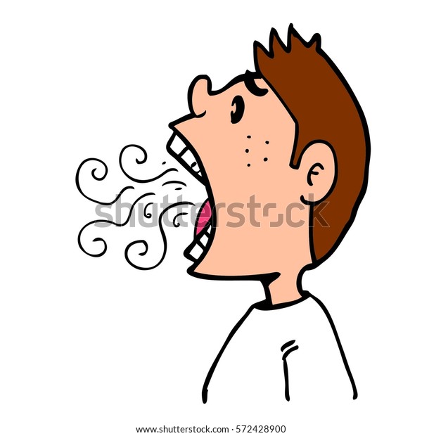 People Bad Breath Stock Vector (Royalty Free) 572428900 | Shutterstock