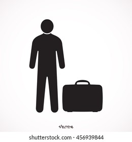 people Baggage icon 