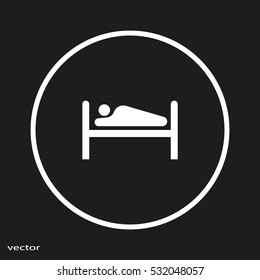 People, Bed, icon