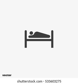 People, Bed, icon