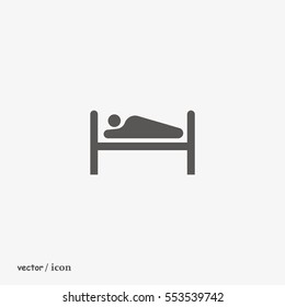 People, Bed, icon
