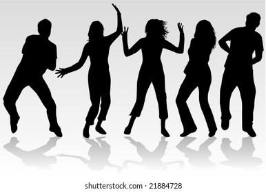 People - black profile