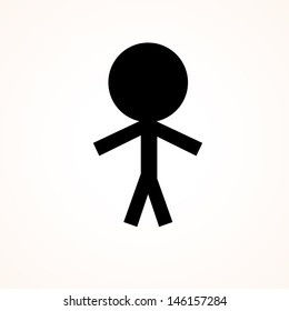 people black symbol vector