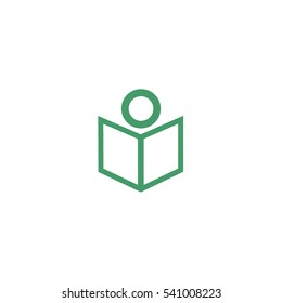 people, book, icon
