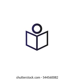 people, book, icon