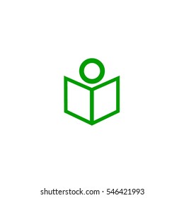 people, book, icon