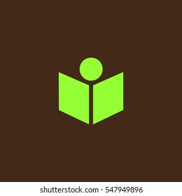 people, book, icon