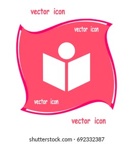 people, book, icon