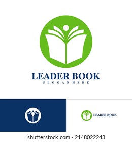 People Book logo design vector template, Creative People logo design concepts