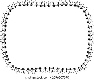 people border vector