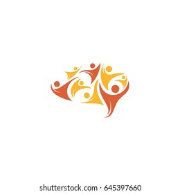 people brain logo