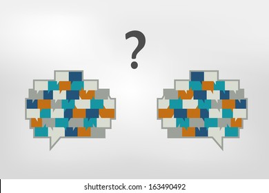 People brain shape.