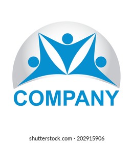 people and bridge logo