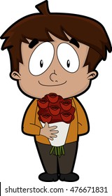 people bring flowers