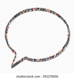 people  bubble chat  communication