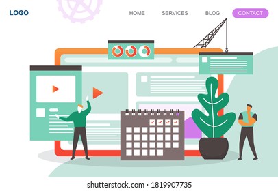 Diseño de sitios web de generación de usuarios Diseño de páginas web Desarrollo de proyectos Ilustración 
