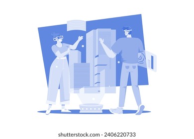 People Building A Virtual World