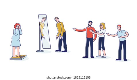 Body Shaming Images, Stock Photos & Vectors | Shutterstock