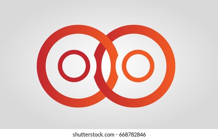 people business logo, two people looking at each other