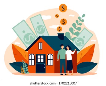 998 Money Falling On The House Stock Vectors, Images & Vector Art ...