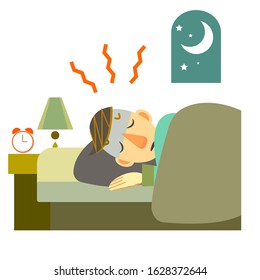 people can't sleep because of some reasons