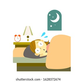 people can't sleep because of some reasons