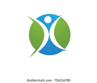 People Care Health Logo Symbols Stock Vector (Royalty Free) 706156780 ...