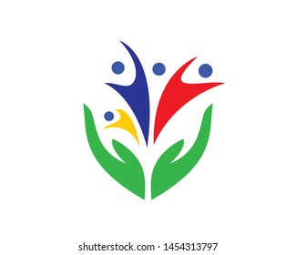 People Care and Insurance Vector 