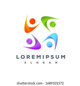 People care logo design ready to use