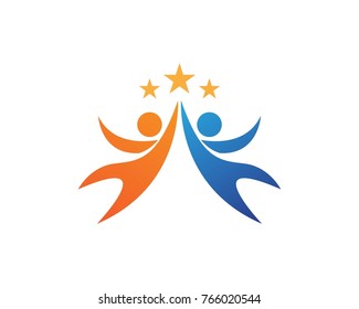 People care logo design template