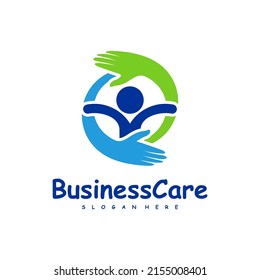 People Care logo design vector. Icon Symbol. Template Illustration