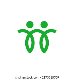 people care logo icon vector illustration design