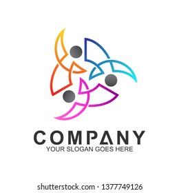 People Care Logo In Line Style,Friendship Logo,World Unity,Family Connection,Foundation Kids,People Sport,Gym And Fitness,Human Community Icon