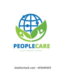 People Care logo template.