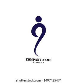 People Care Logo Template design

