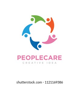People Care logo vector