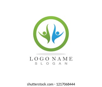 People care logo vector