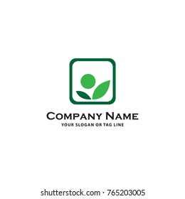 people care logo vector