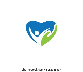 People care logo vector template