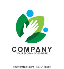People Care Logo,Abstract Family Logo
