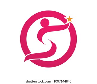 People care success logosand symbols template icons 