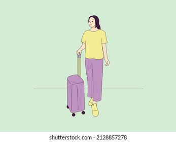 People Carry Bags to Travel
