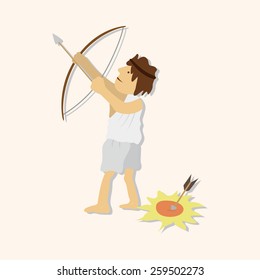 people cartoon character theme elements