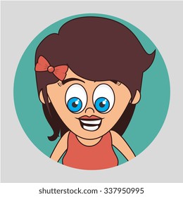People cartoon graphic design, vector illustration eps10